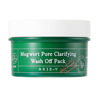 Thumbnail for AXIS-Y Mugwort Pore Clarifying Wash Off Pack For Exfoliating, Pore Reduction, Acne, Blackhead, Korean Skincare - Distacart