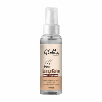 Globus Remedies Damage Control Hair Serum, For Frizzy Hair, Smoothens Rough Ends, Adds Instant Shine,100ml - Distacart