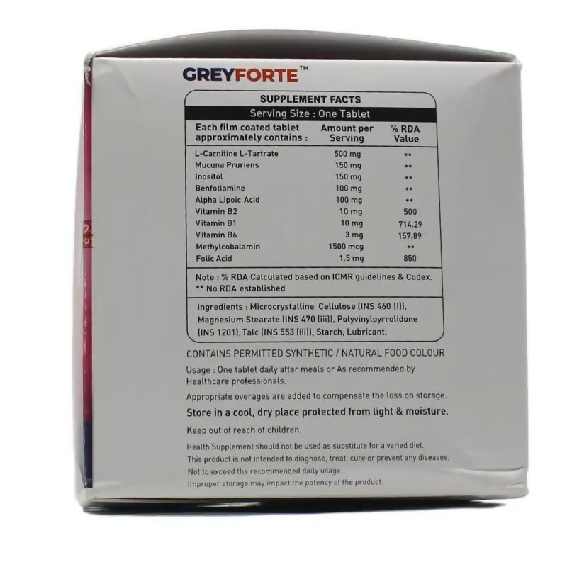 Biotics Lab Grey Forte Tablets - Dista