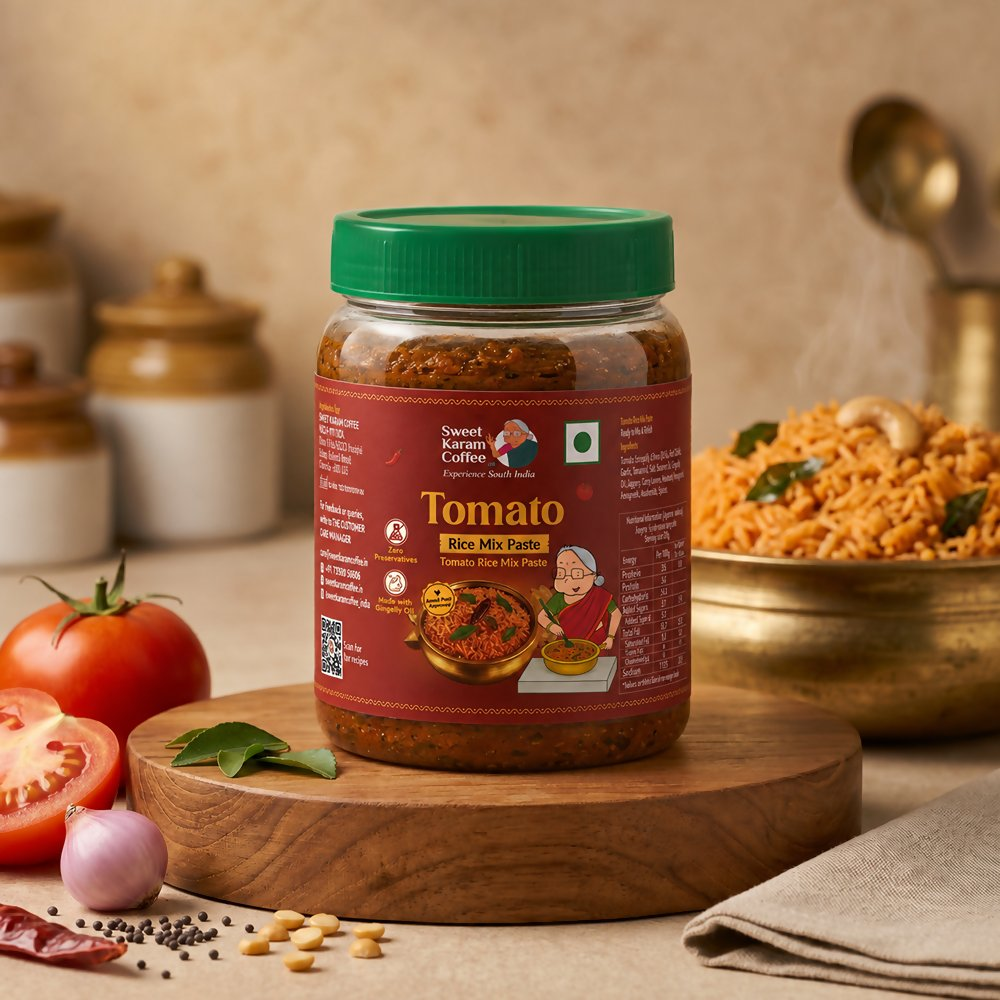Sweet Karam Coffee Tomato Rice Mix Paste - Dista