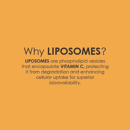 GATACA Liposomal Vitamin C Capsules for High Bioavailability| Immunity, Better Skin & Iron Absorption - Distacart