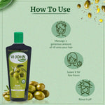 Thumbnail for VI-JOHN Naturale Olive Enriched Hair Oil Nourish & Protect with Vitamin A.E & F