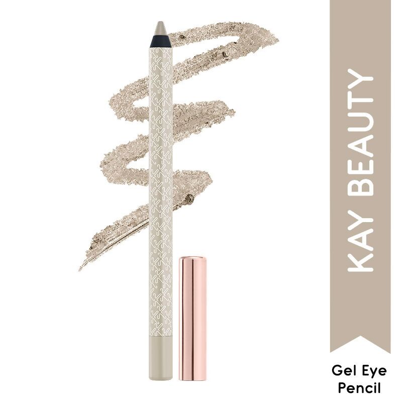 Kay Beauty Gel Eye Pencil - Silver - Distacart