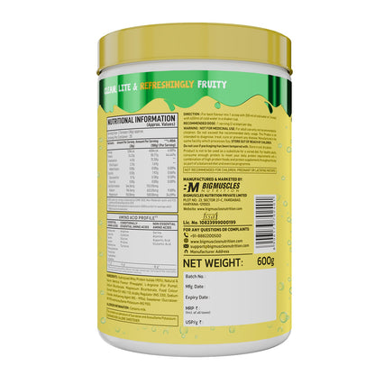 Big Muscles Nutrition Fizzy Whey & Shaker Combo - Distacart