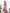 Lorenvalley Fashion Women Pure Soft Organza Silk Floral Print Fully Flair Anarkali With Pent Dupatta Set - Pink - Distacart