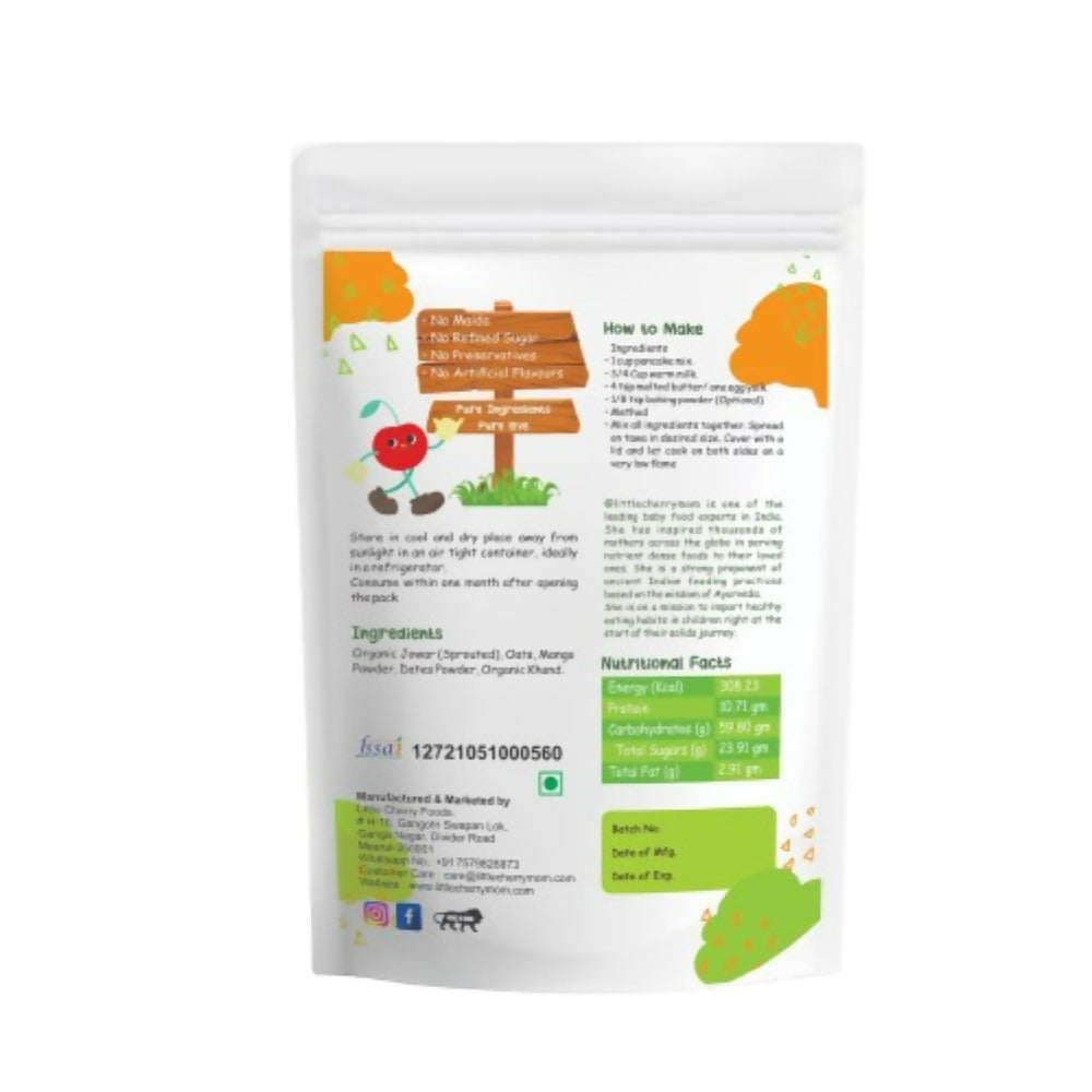 Littlecherrymom Pancake Mix Jowar Mango - Distacart