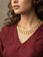 Thumbnail for NVR Women Gold Plated Multicolour Minimal chain - Distacart