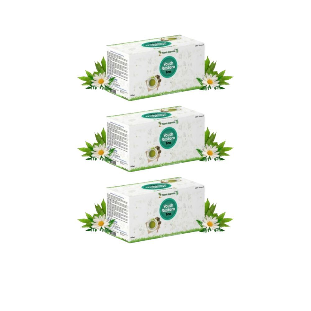 Planet Ayurveda Youth Restora Tea (3 Packs) - Distacart