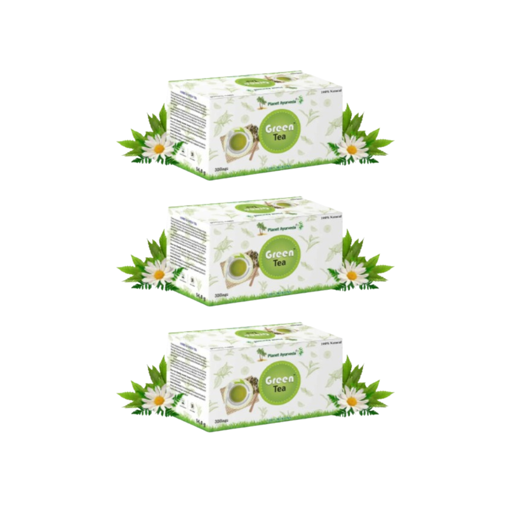 Planet Ayurveda Green Tea - Distacart
