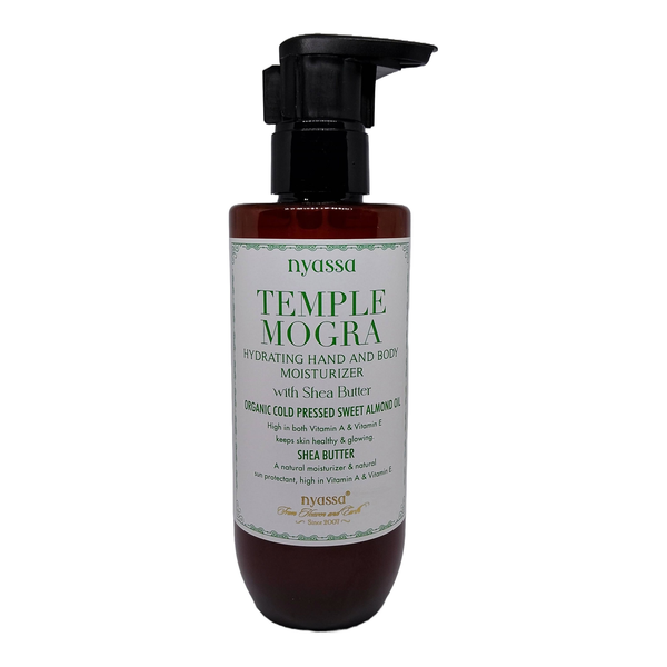 Nyassa Temple Mogra Hand And Body Moisturizer - Dista