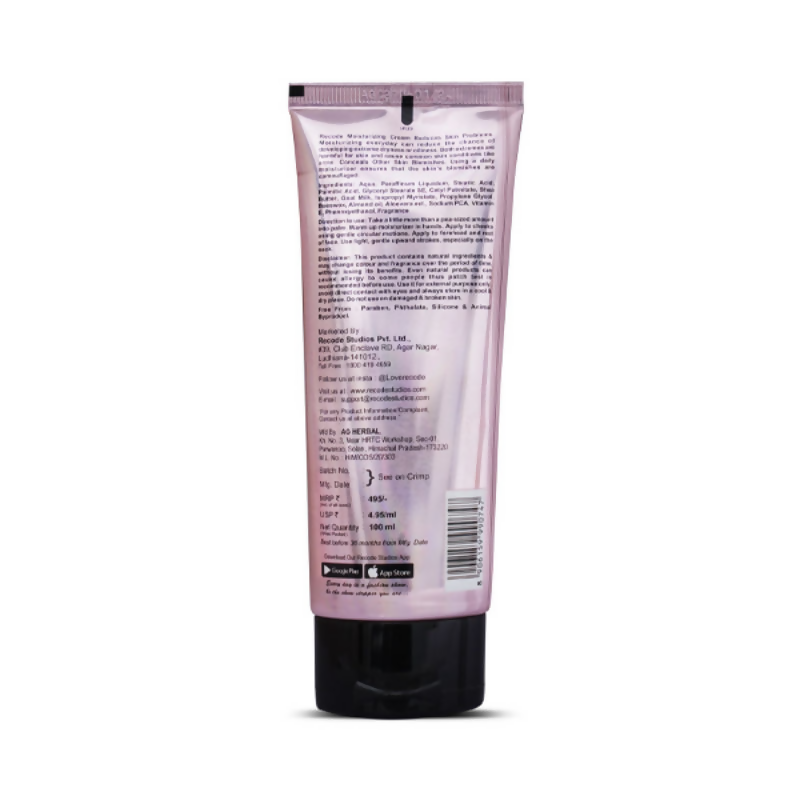 Recode Moisturizer with Goat Milk - Distacart