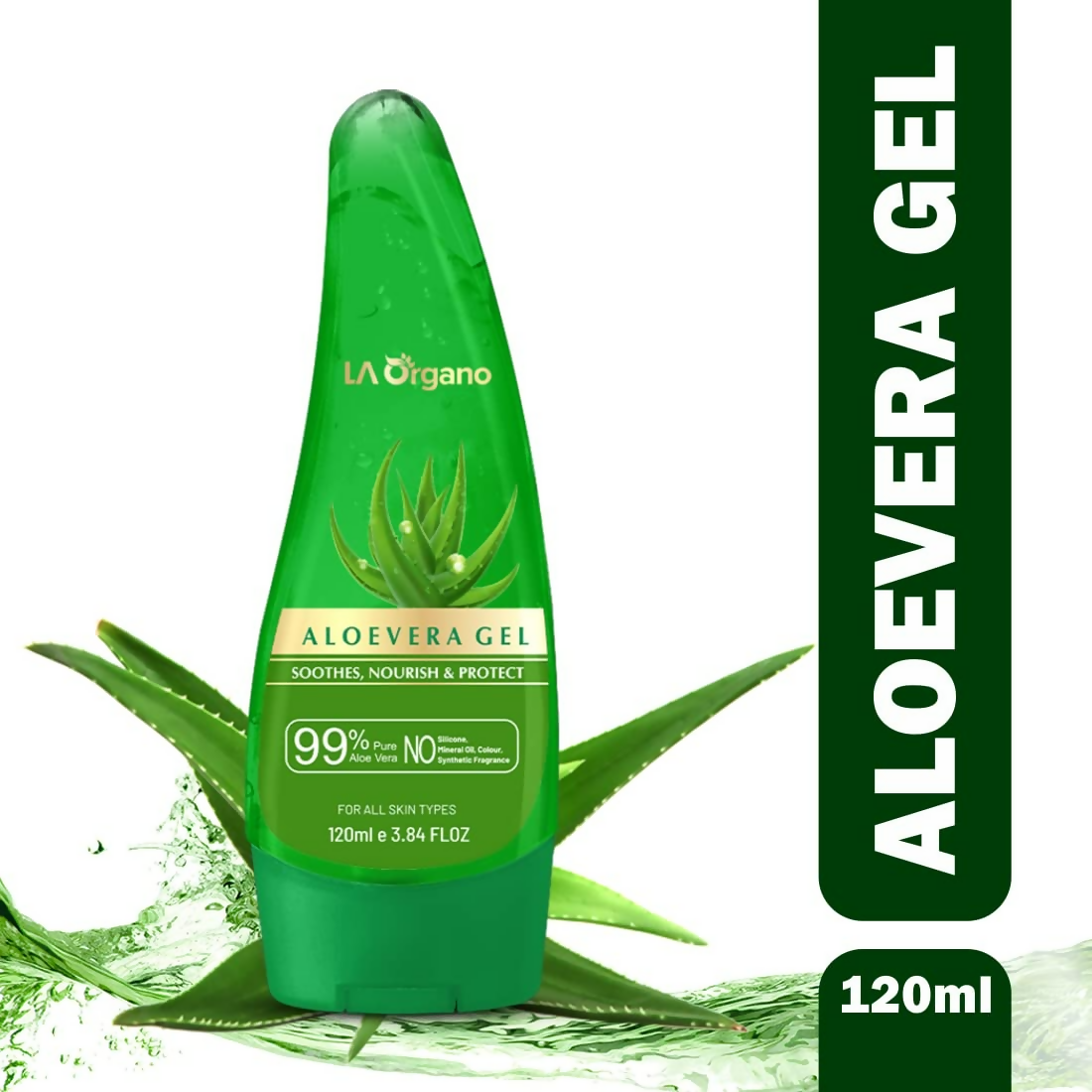 LA Organo Pure Aloe Vera Gel - Distacart