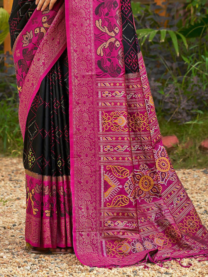 Shree Shyam Fashion Blue Soft Silk Saree - Distacart