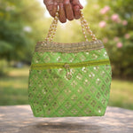 Thumbnail for JS Fashion Wedding Potli Bag for Women with Drawstring Closure