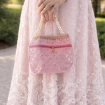 Thumbnail for JS Fashion Wedding Potli Bag for Women with Drawstring Closure
