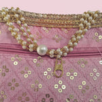 Thumbnail for JS Fashion Wedding Potli Bag for Women with Drawstring Closure