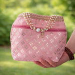 Thumbnail for JS Fashion Wedding Potli Bag for Women with Drawstring Closure