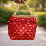 Thumbnail for JS Fashion Wedding Potli Bag for Women with Drawstring Closure