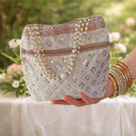 Thumbnail for JS Fashion Wedding Potli Bag for Women with Drawstring Closure - Distacart