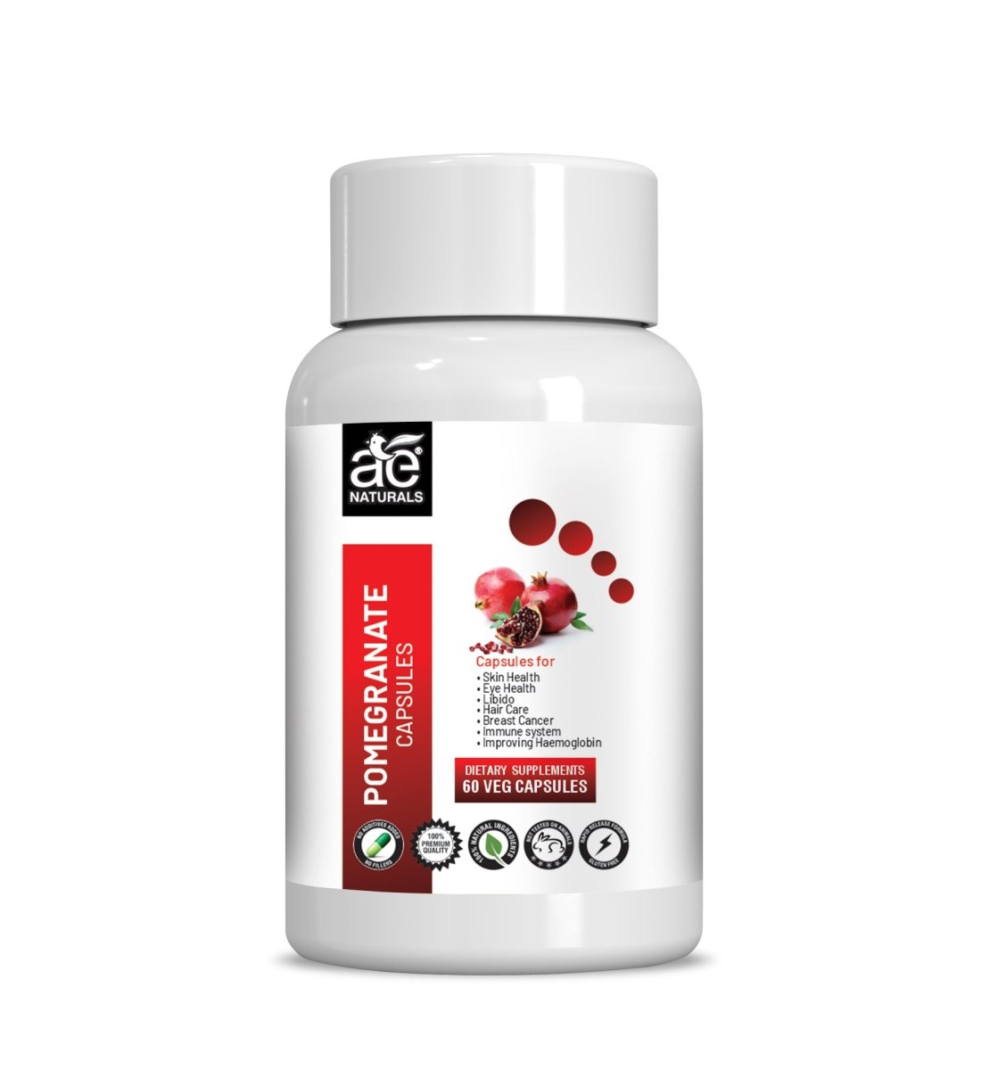 Ae Naturals Pomegranate Capsules - Distacart