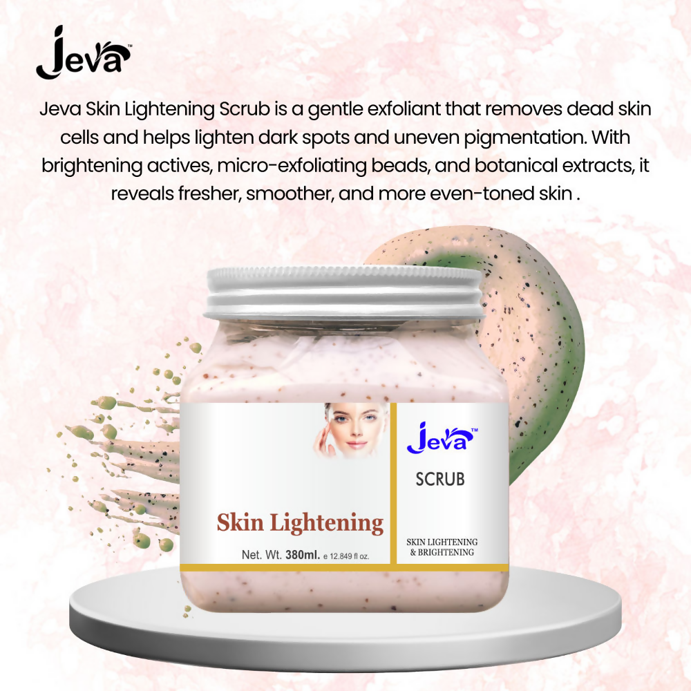 Jeva Skin Lightening Scrub Face & Body Exfoliates - Dista