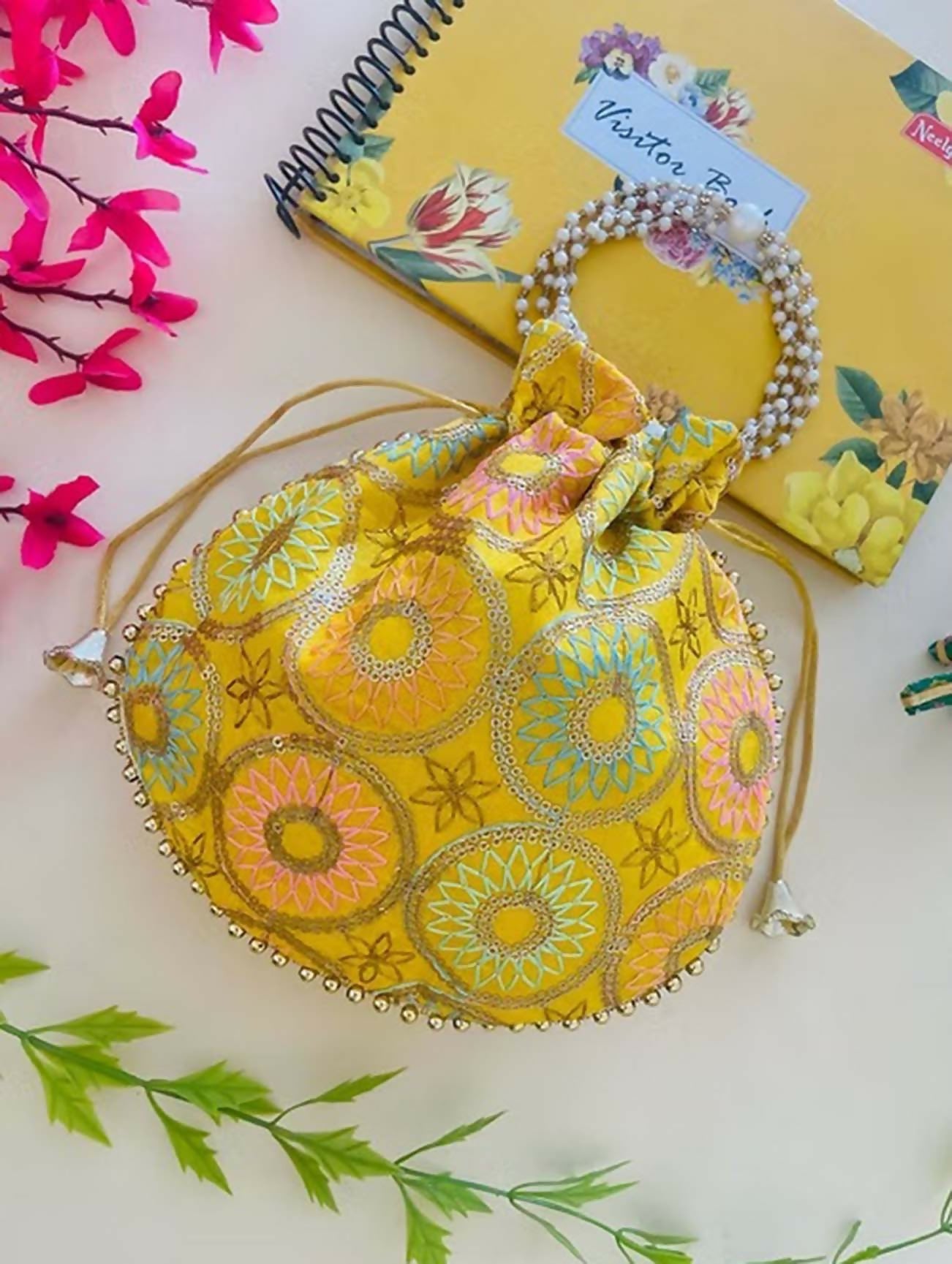 Joban Fashion Potli Bags - Multicolor - Dista