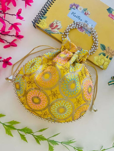 Joban Fashion Potli Bags - Multicolor
