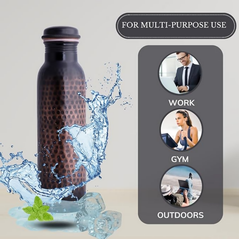 STAGLIFE Copper Water Bottles for Drinking Water - Dista