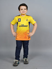 Thumbnail for Baesd Boys Round Neck IPL Cricket Jersey T20 T-shirt - Distacart