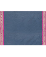 Thumbnail for Piyari Fashion Women`s Cotton Silk Charcoal Handloom Saree With Blouse
