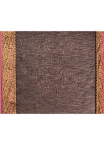 Thumbnail for Piyari Fashion Women`s Cotton Blend Black Handloom Saree With Blouse