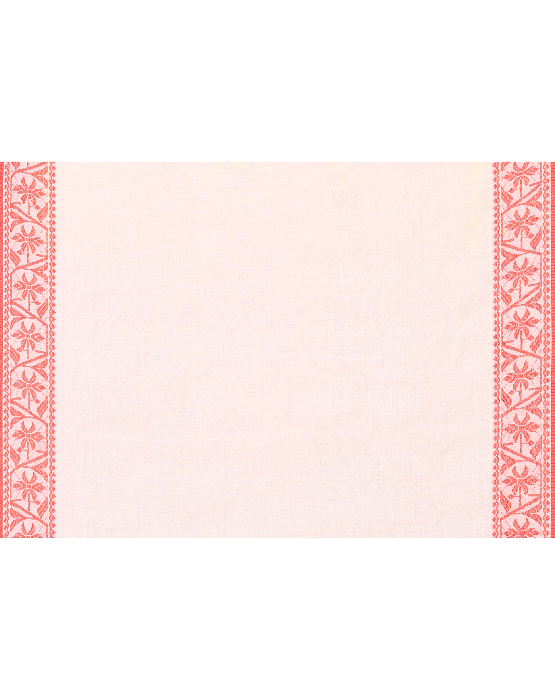 Piyari Fashion Women's White Cotton Handloom Saree - Distacart
