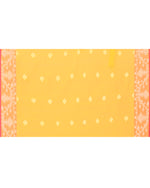 Thumbnail for Piyari Fashion Women's Yellow Resham Silk Jamdani Saree