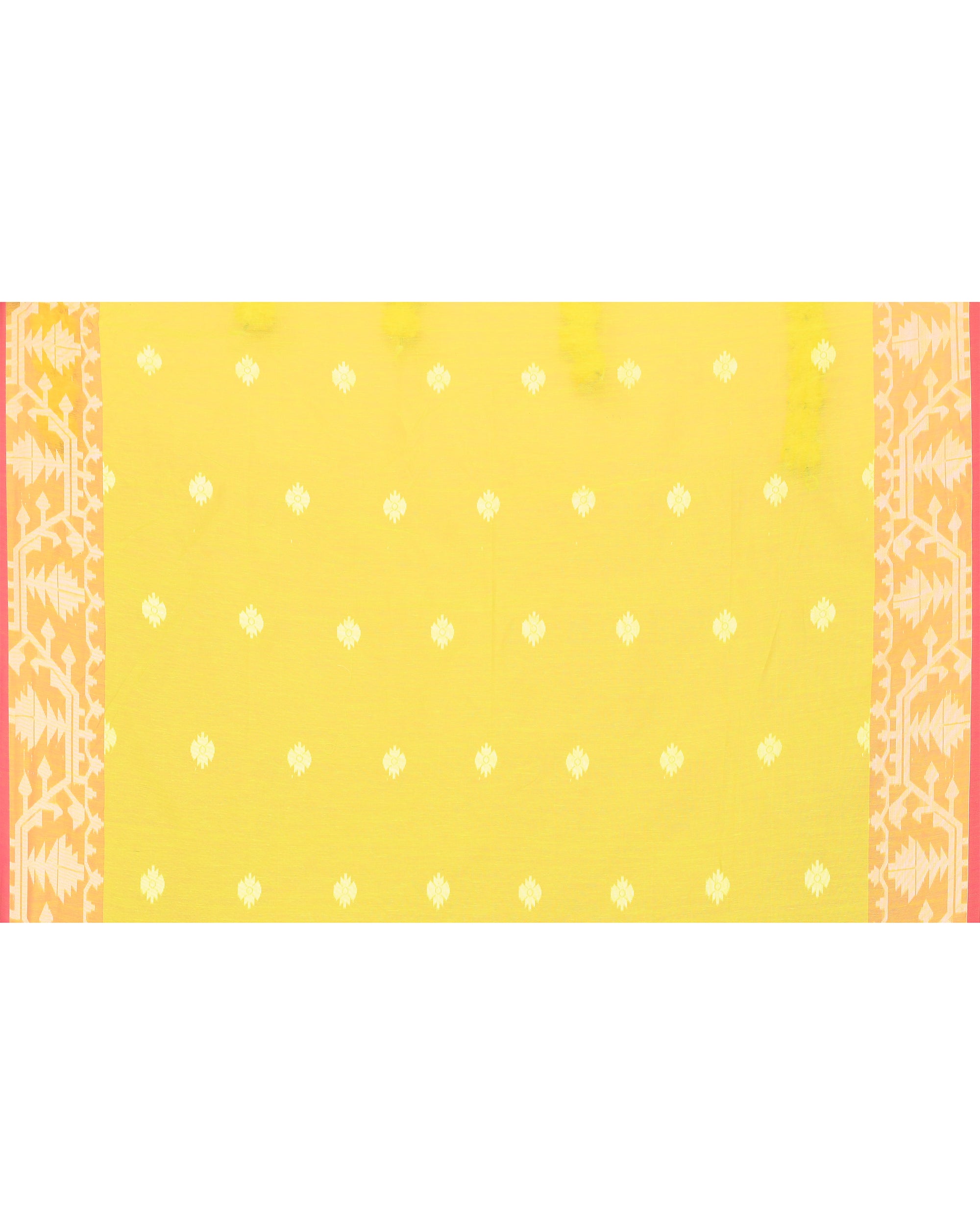 Piyari Fashion Women's Lime Resham Silk Jamdani Saree