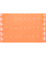 Thumbnail for Piyari Fashion Women's Orange Resham Silk Jamdani Saree