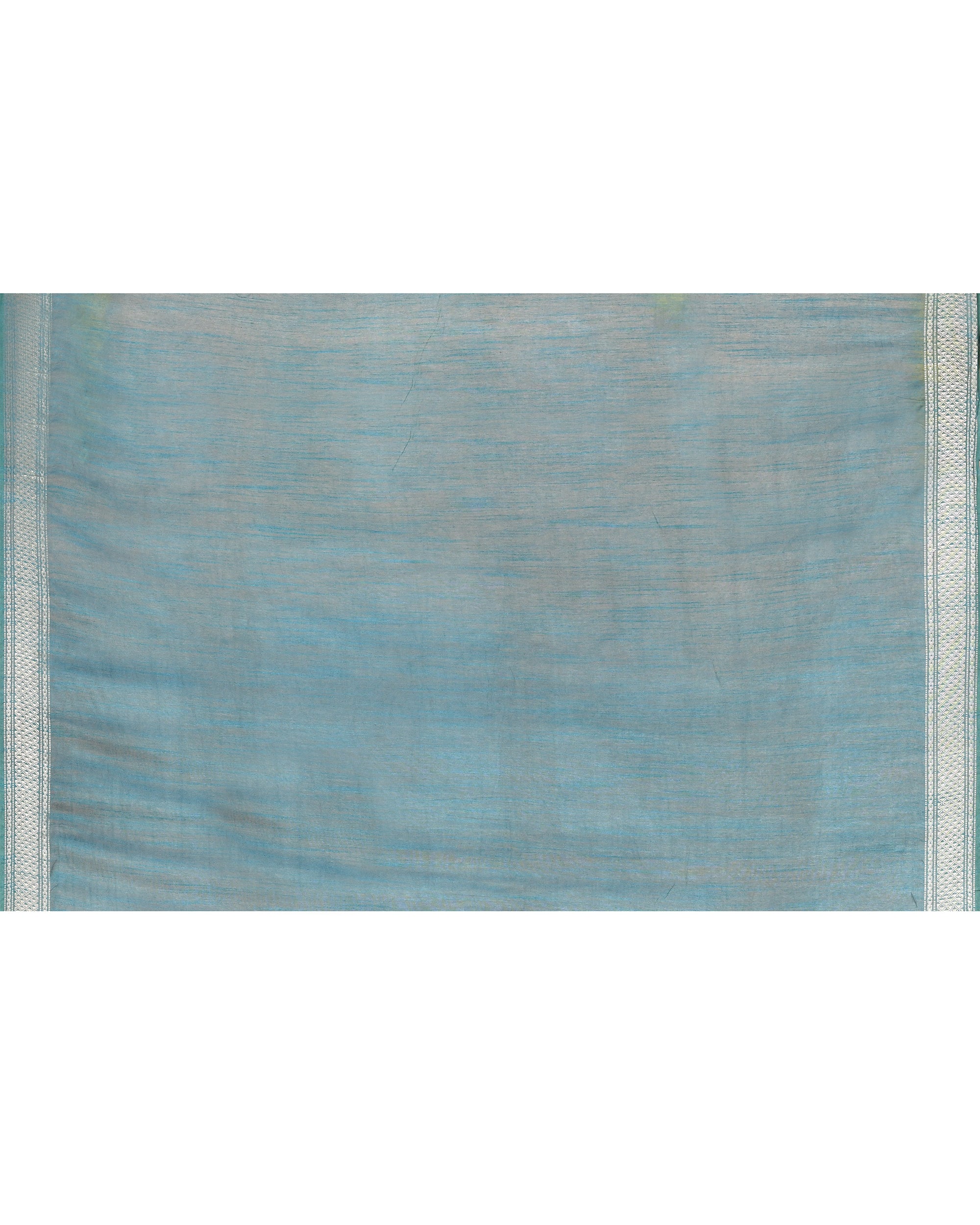 Piyari Fashion Women's Handloom Rani Blend Silk Saree With Zari Border