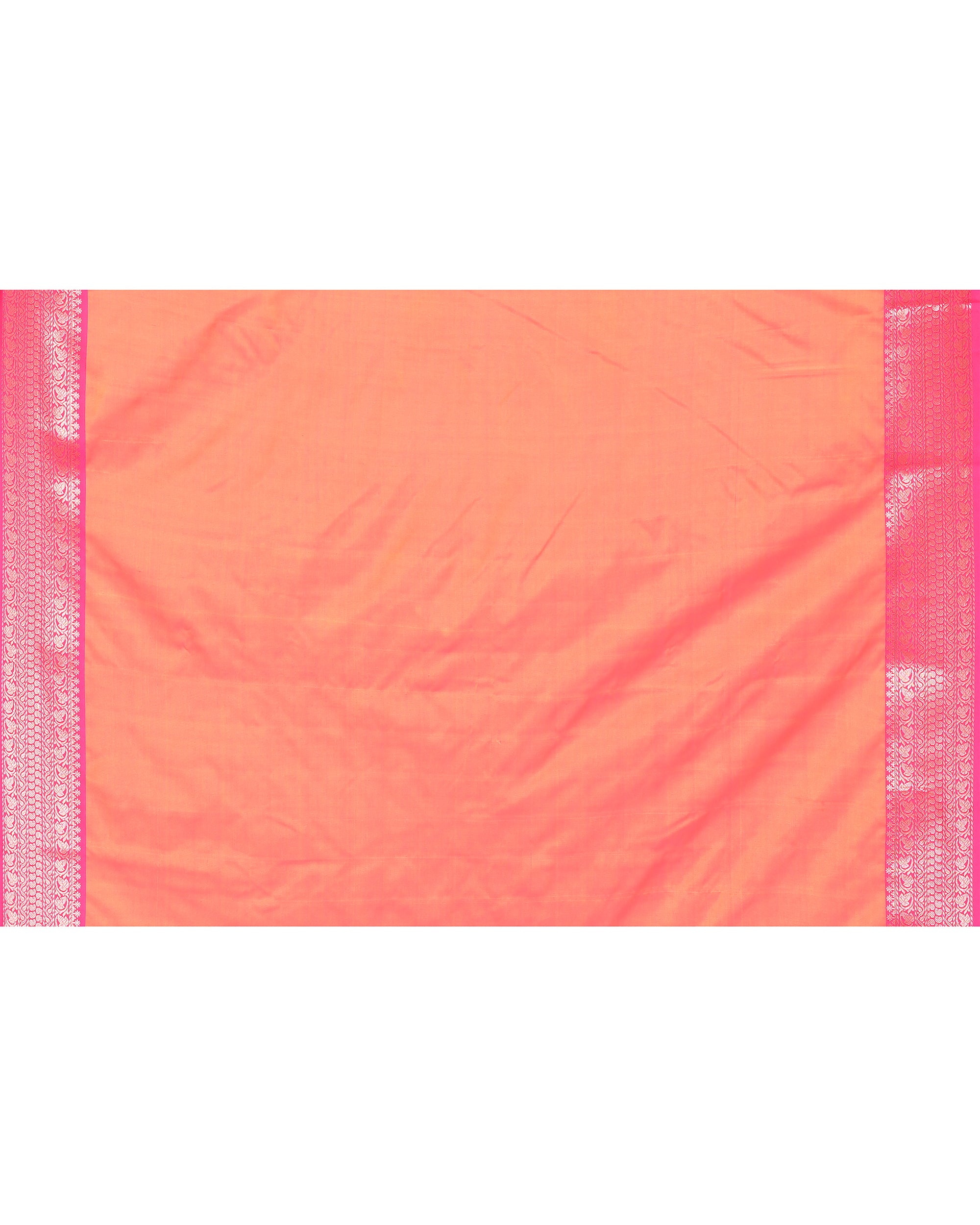 Piyari Fashion Women's Handloom Olive Bangalore Silk Saree With Zari Border