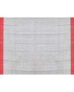 Thumbnail for Piyari Fashion Women's Grey Cotton Handloom Jamdani Saree With Blouse
