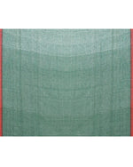 Thumbnail for Piyari Fashion Women's Dark Green Cotton Handloom Jamdani Saree With Blouse