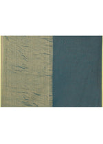 Thumbnail for Piyari Fashion Women`s Teal Cotton Handloom Saree With Gold Zari Stripes