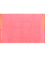 Thumbnail for Piyari Fashion Women's Tomato Red Embellished Sequined Cotton Saree