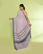 Thumbnail for Piyari Fashion Women's Alabaster Embellished Sequined Cotton Saree