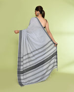 Thumbnail for Piyari Fashion Women's Pearl Embellished Cotton Saree