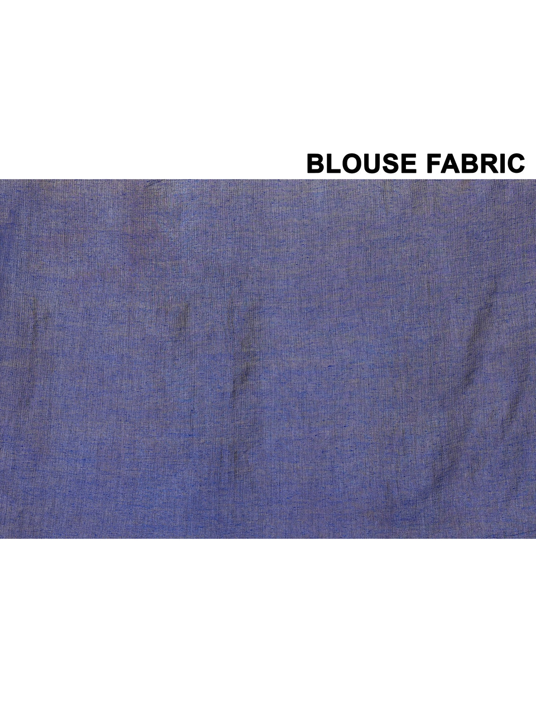 Piyari Fashion Women's Blue Sequin Work Soft Pure Cotton Saree With Blouse Piece