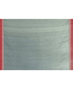 Thumbnail for Piyari Fashion Women's Blue Grey Embellished Matka Silk Jamdani Saree