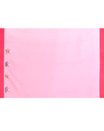 Thumbnail for Piyari Fashion Women's Pink Embellished Silk Jamdani Saree