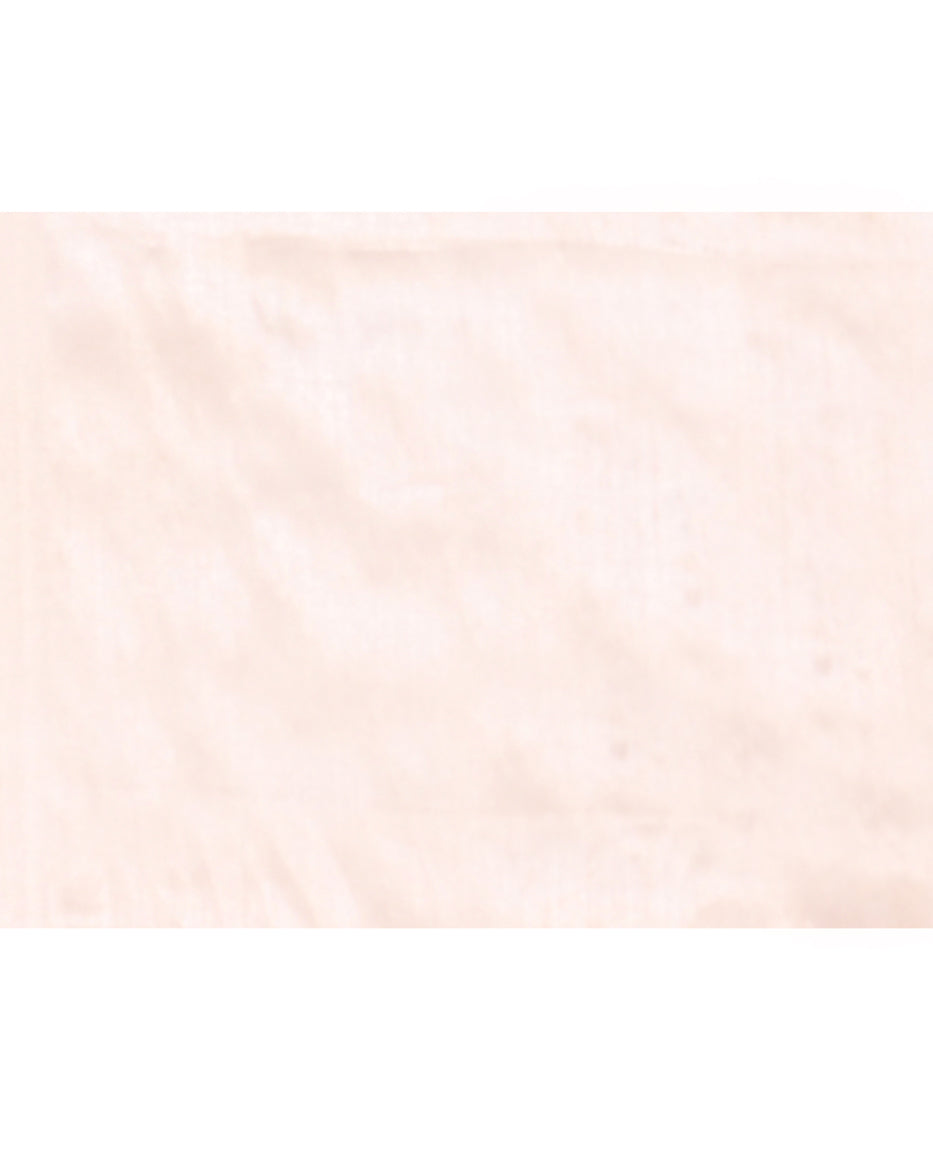 Piyari Fashion Women's Peach Organic Tissue Saree With Blouse Piece
