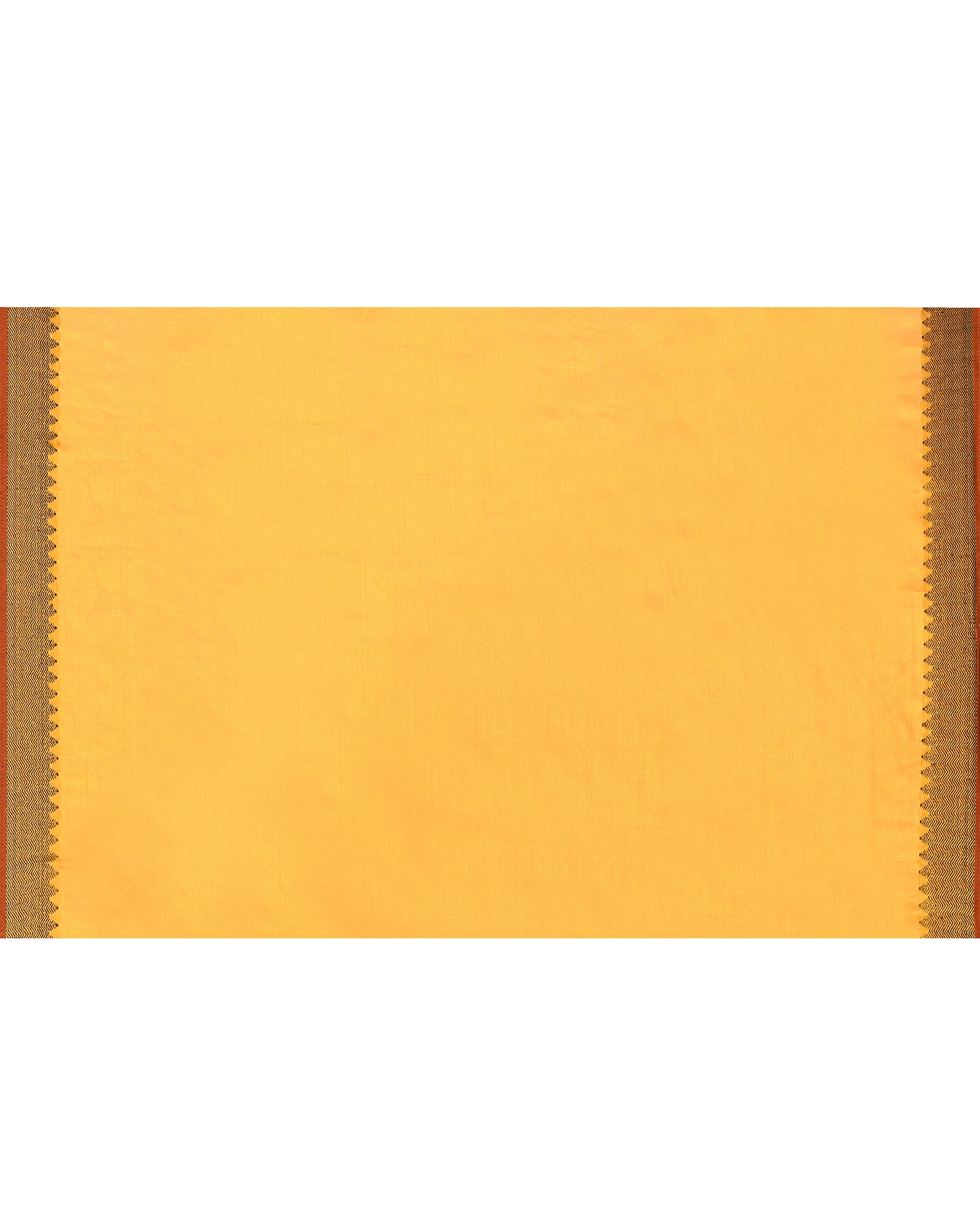 Piyari Fashion Women's Pink Yellow Dual Tone Zari Cotton Handloom Tissue Saree