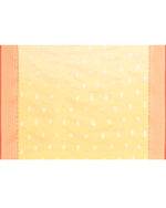 Thumbnail for Piyari Fashion Women's Yellow Zari Cotton Tissue Jamdani Saree