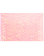 Thumbnail for Piyari Fashion Women's Deep Peach Zari Cotton Tissue Jamdani Saree